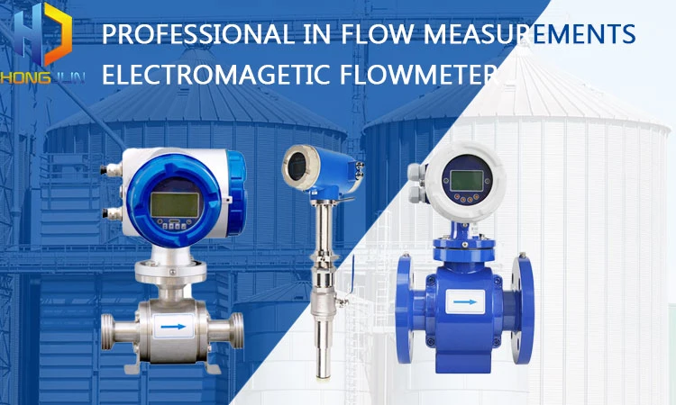 High Precise Acid Remote Type Electromagetic Flowmeter with Transmitter